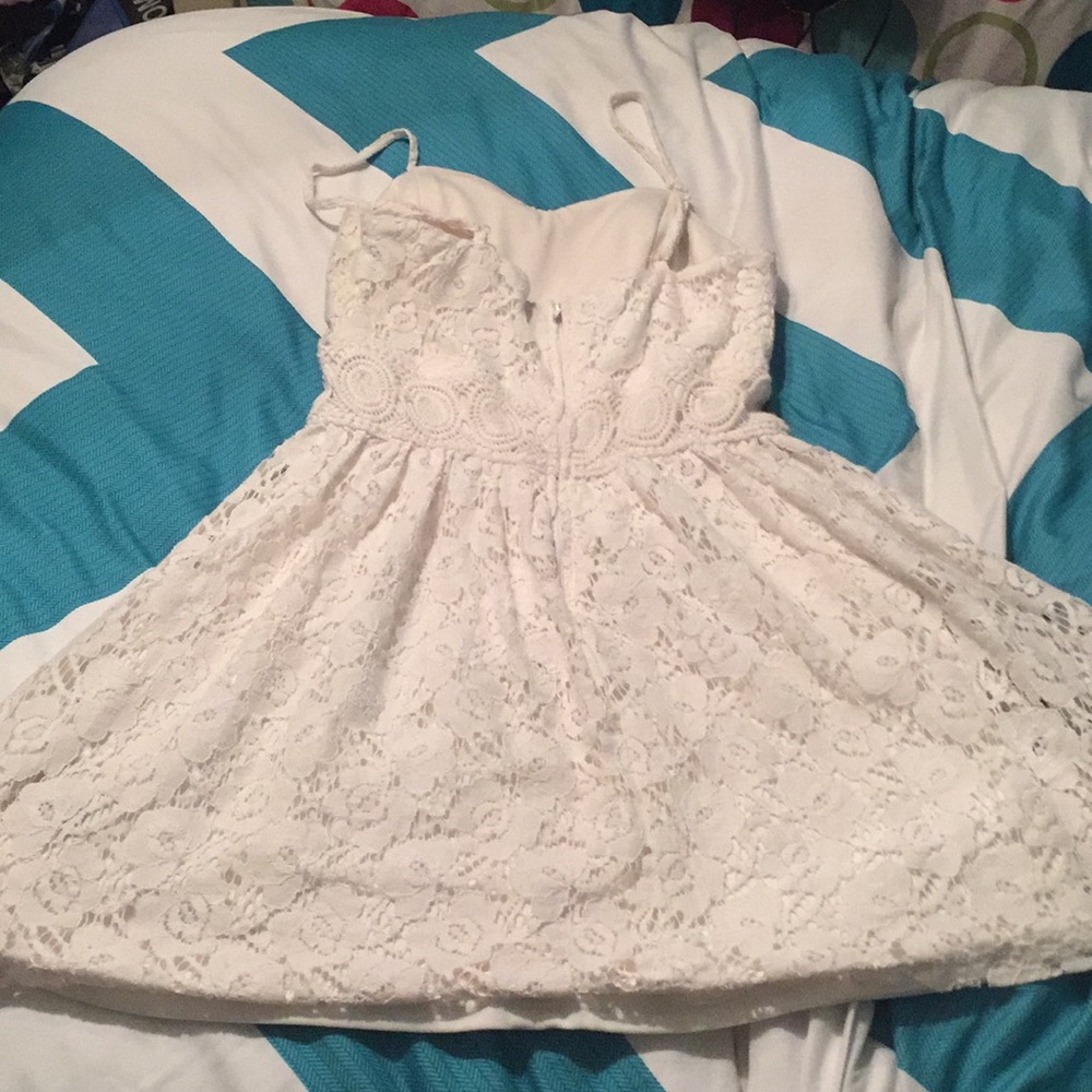 White summer dress